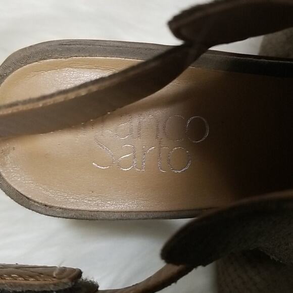 Franco Sarto Helix Slingback Peeptoe Bootie - Picture 7 of 9